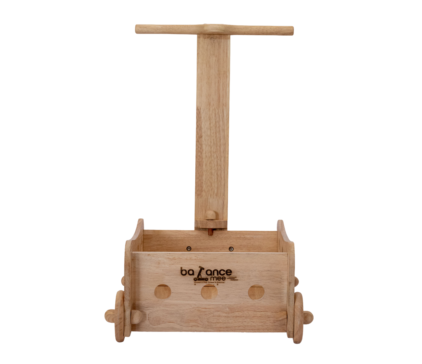 Kids Wooden Farm Trolley