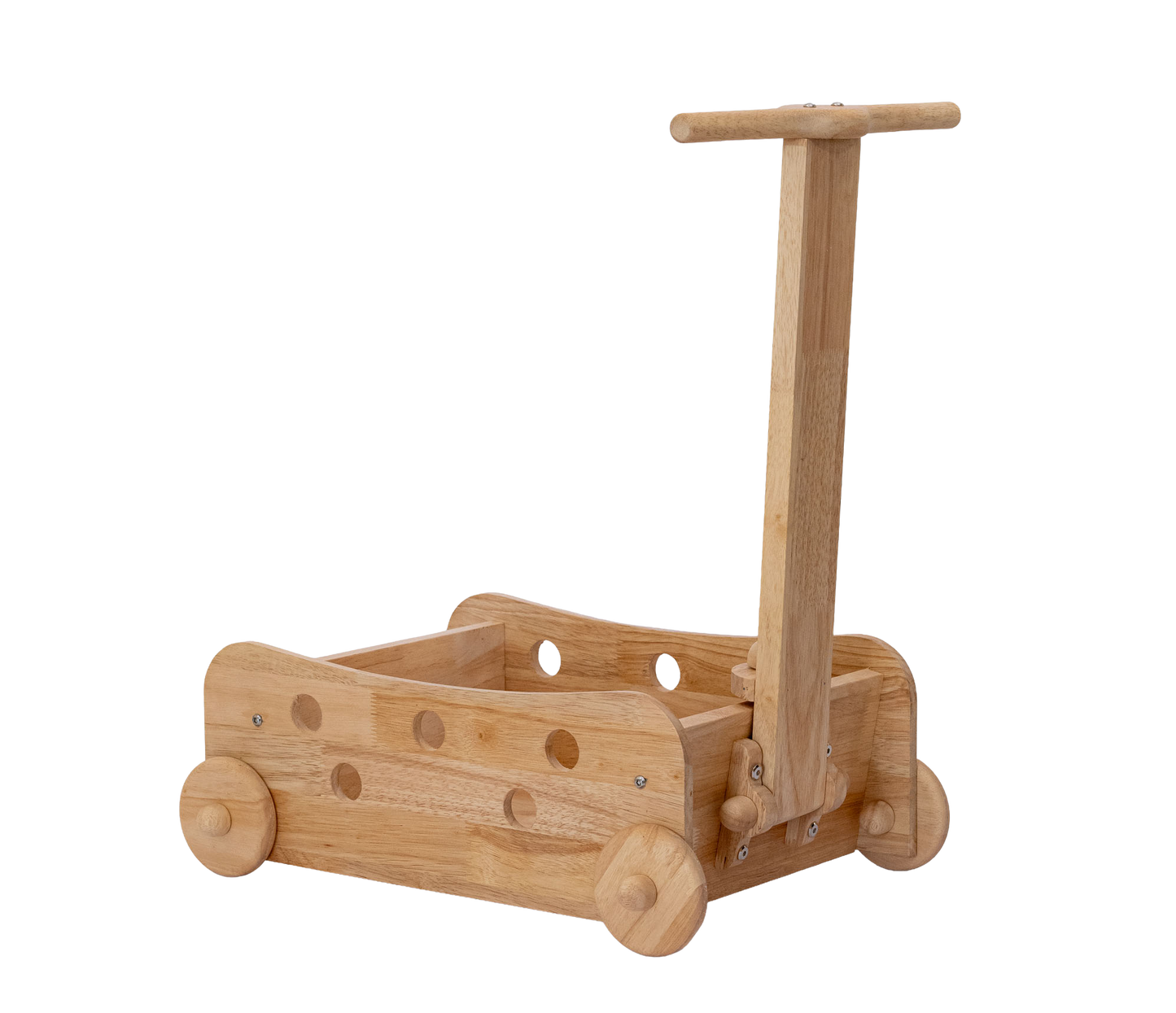 Kids Wooden Farm Trolley