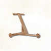 Handcrafted wooden Montessori balance board scooter for kids, eco-friendly toy by Balance mee