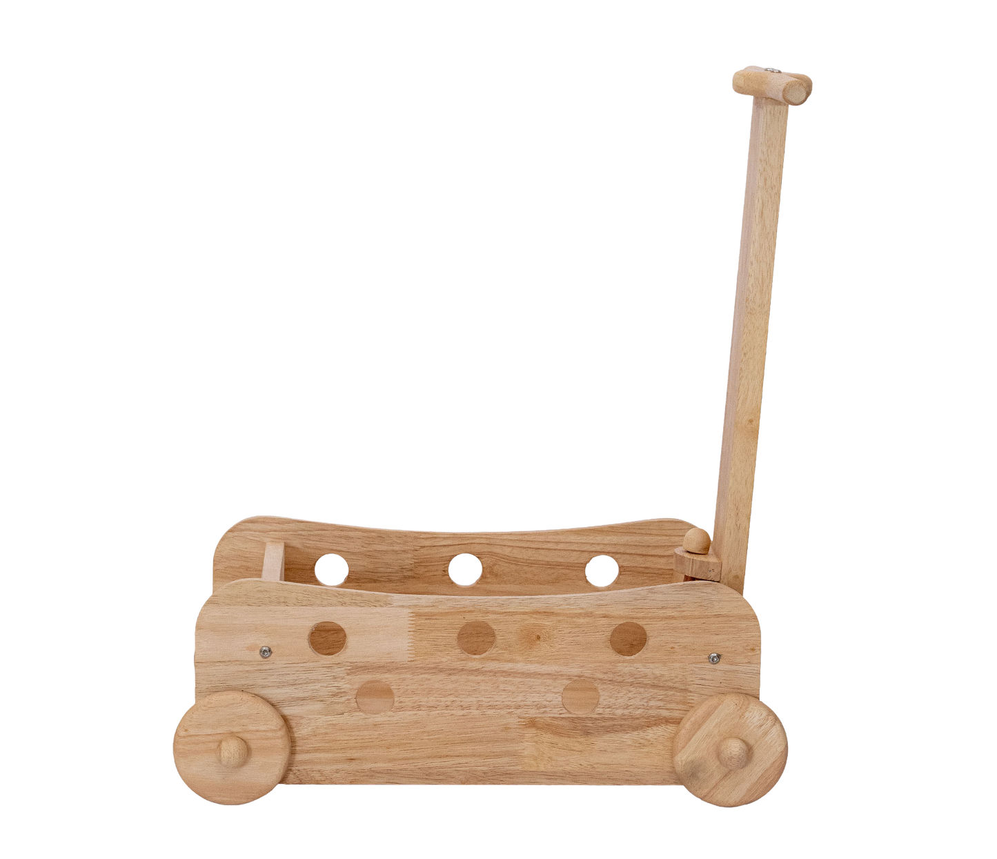 Kids Wooden Farm Trolley