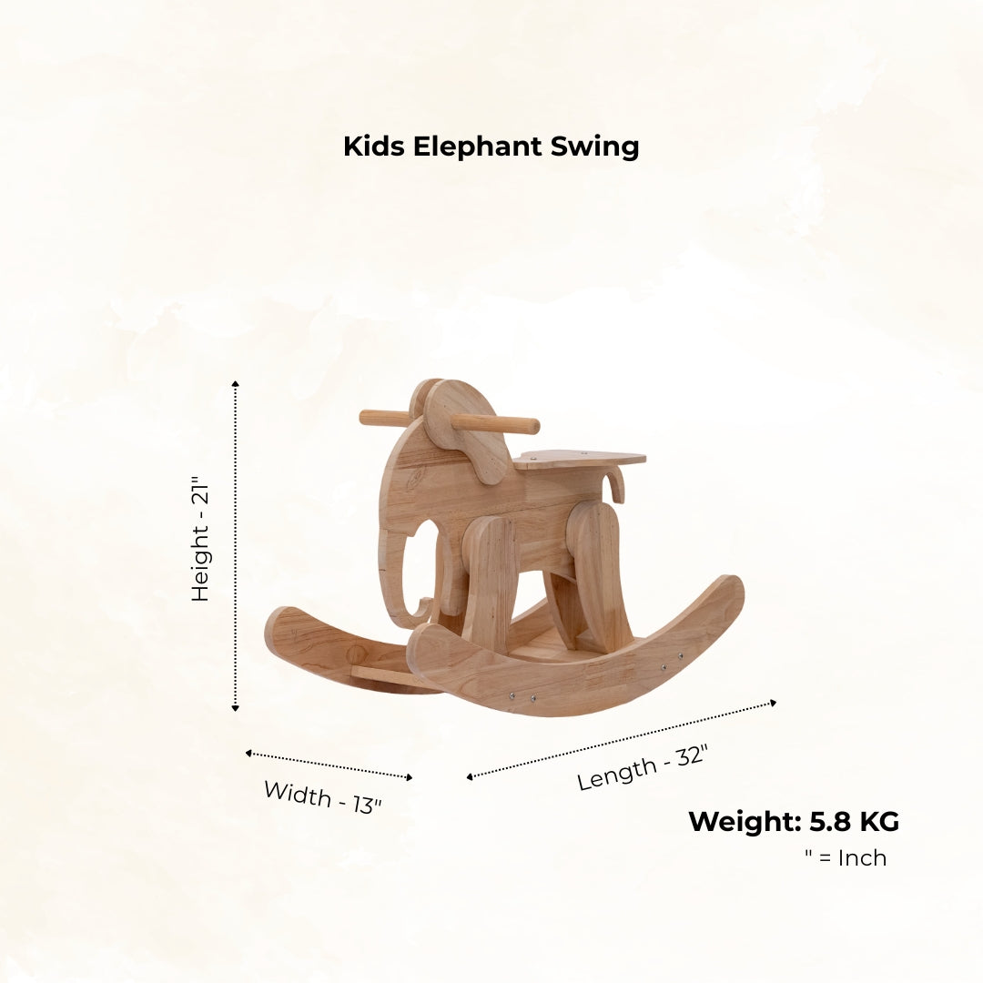 Kids elephant swing