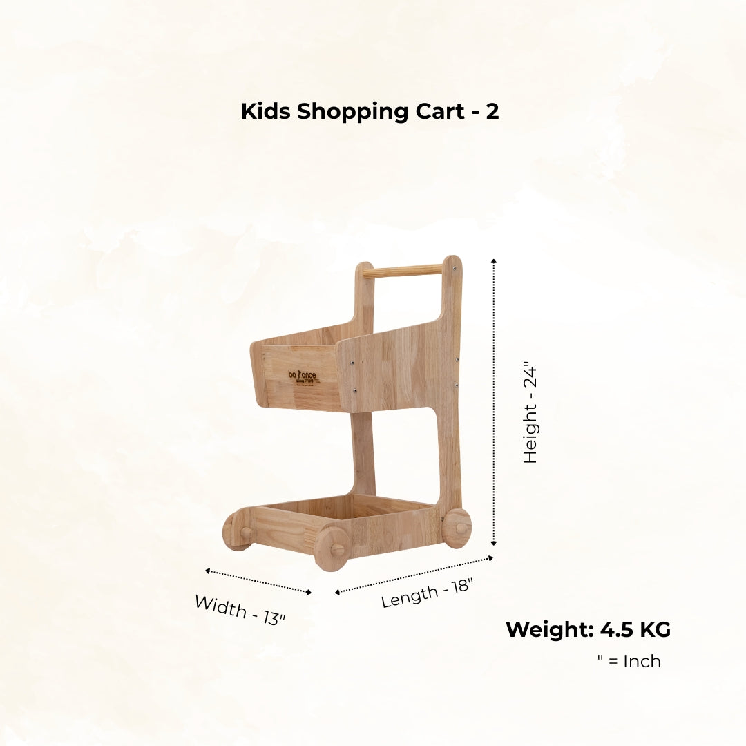 Kids shopping cart 2