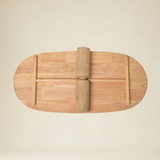 Balance Board FLOW FREE — Natural Wooden Balance Board