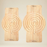 Close-up of the handcrafted wooden finish on Balance Board TASK A
