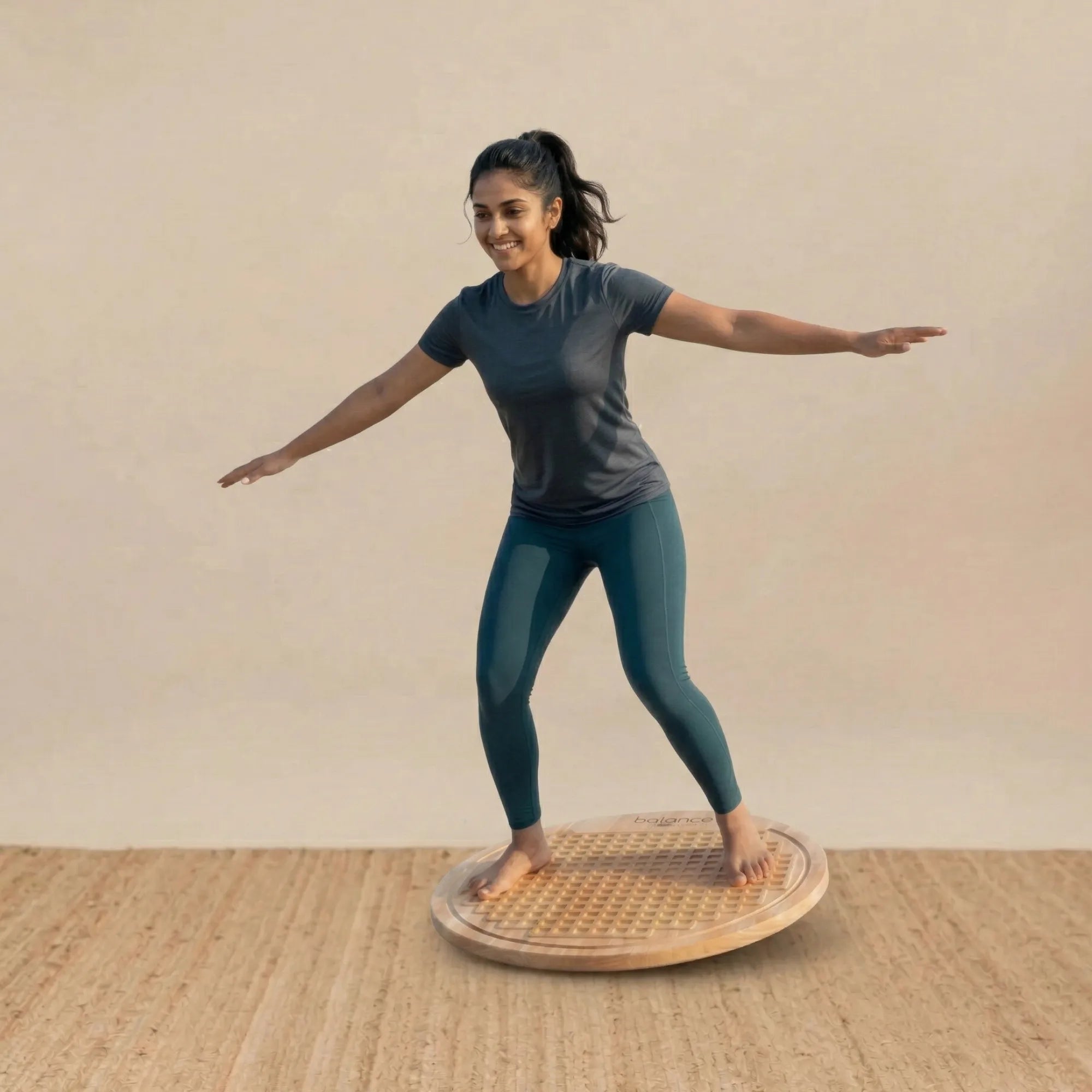 Balance Board FLOW FREE BEGIN-C for advanced beginner balance training