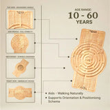 Balance Board MASTER — Professional Wooden Exercise Toy
