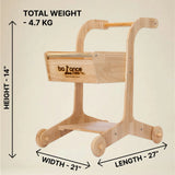 Kids shopping cart walker — Non-Toxic  Walking Aid for Toddlers
