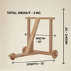Old traditional kids walker —  Sourced Wood Waldorf Inspired Toy