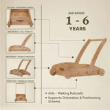 Kids Walker Trolley 1 — Eco-Conscious Nursery Decor Learning Gear