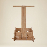 Kids Wooden Farm Trolley —  Sustainable Montessori Farm Wagon