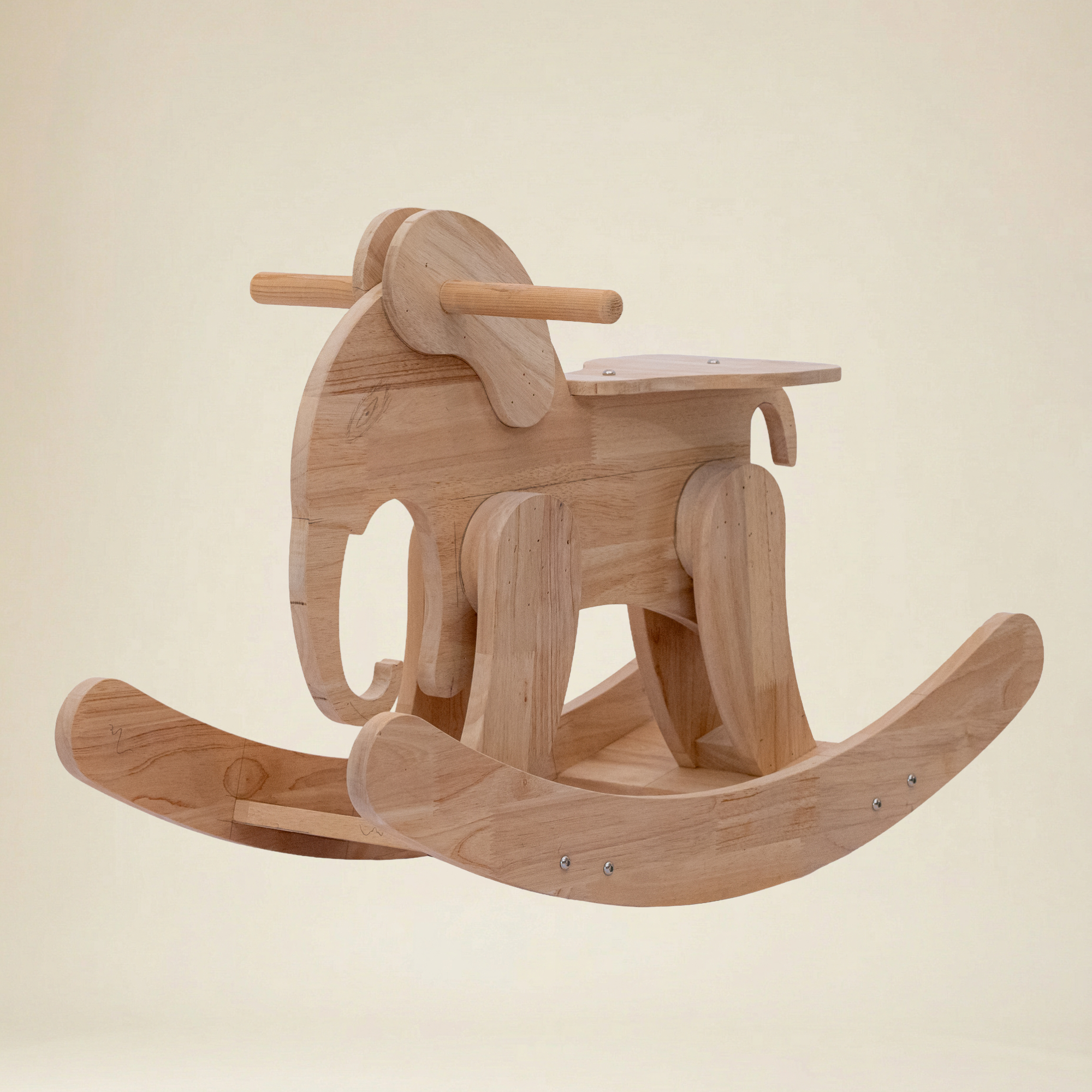 Toddler enjoying a safe indoor baby swing in a Montessori nursery