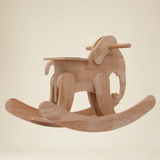 Kids elephant swing — Hand-Carved Wooden Animal Swing