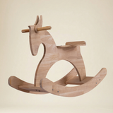 wooden rocking horse for kids