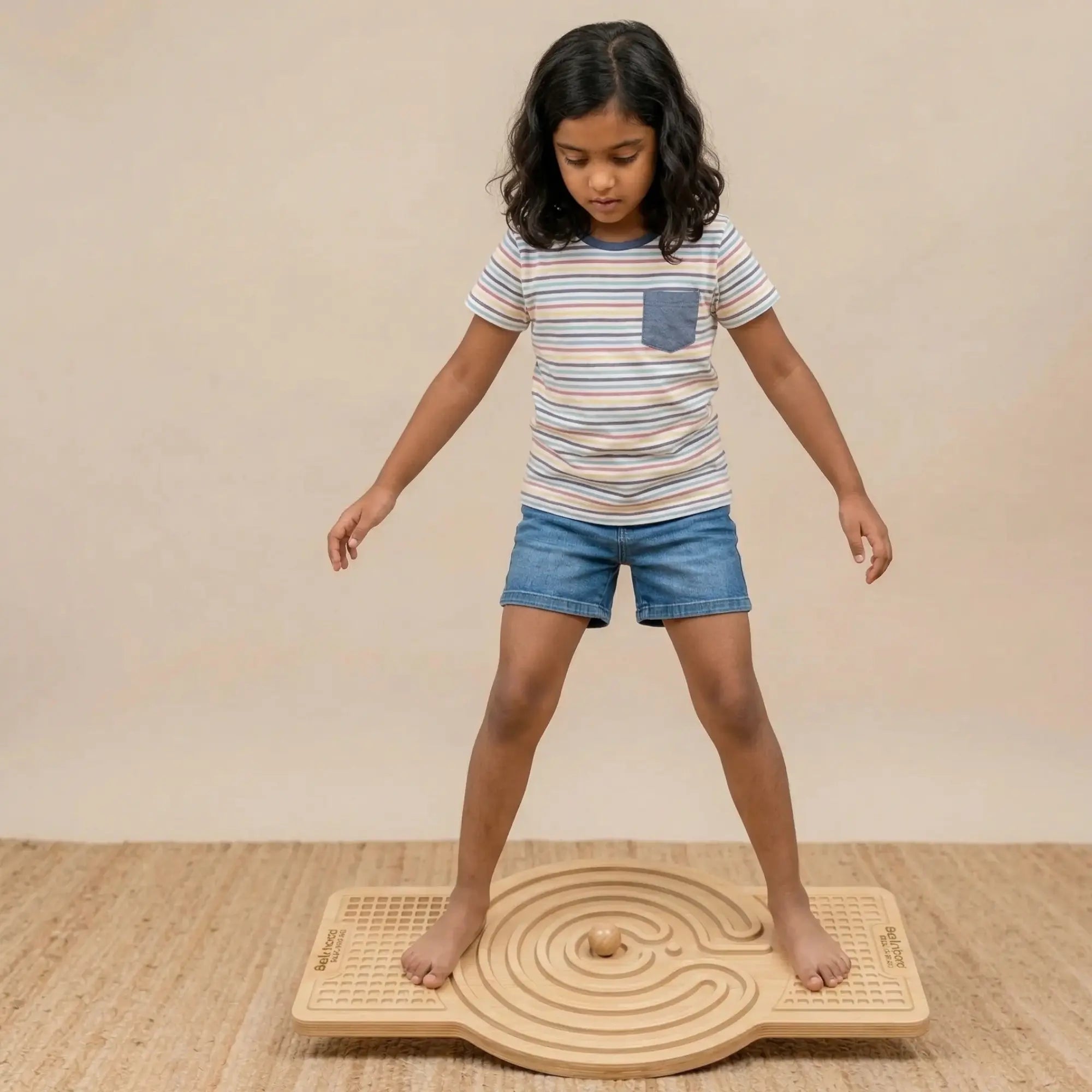 Balance Board TASK A for cognitive and physical development