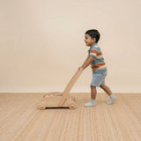 Kids Walker Trolley handcrafted wooden push walker for babies