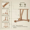 Old traditional kids walker —  Sourced Wood Waldorf Inspired Toy