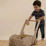 Kids walker trolley 2 — Handcrafted Imaginary Play Transport Cart