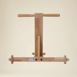 Sturdy base of the eco-friendly sit to stand wooden walker